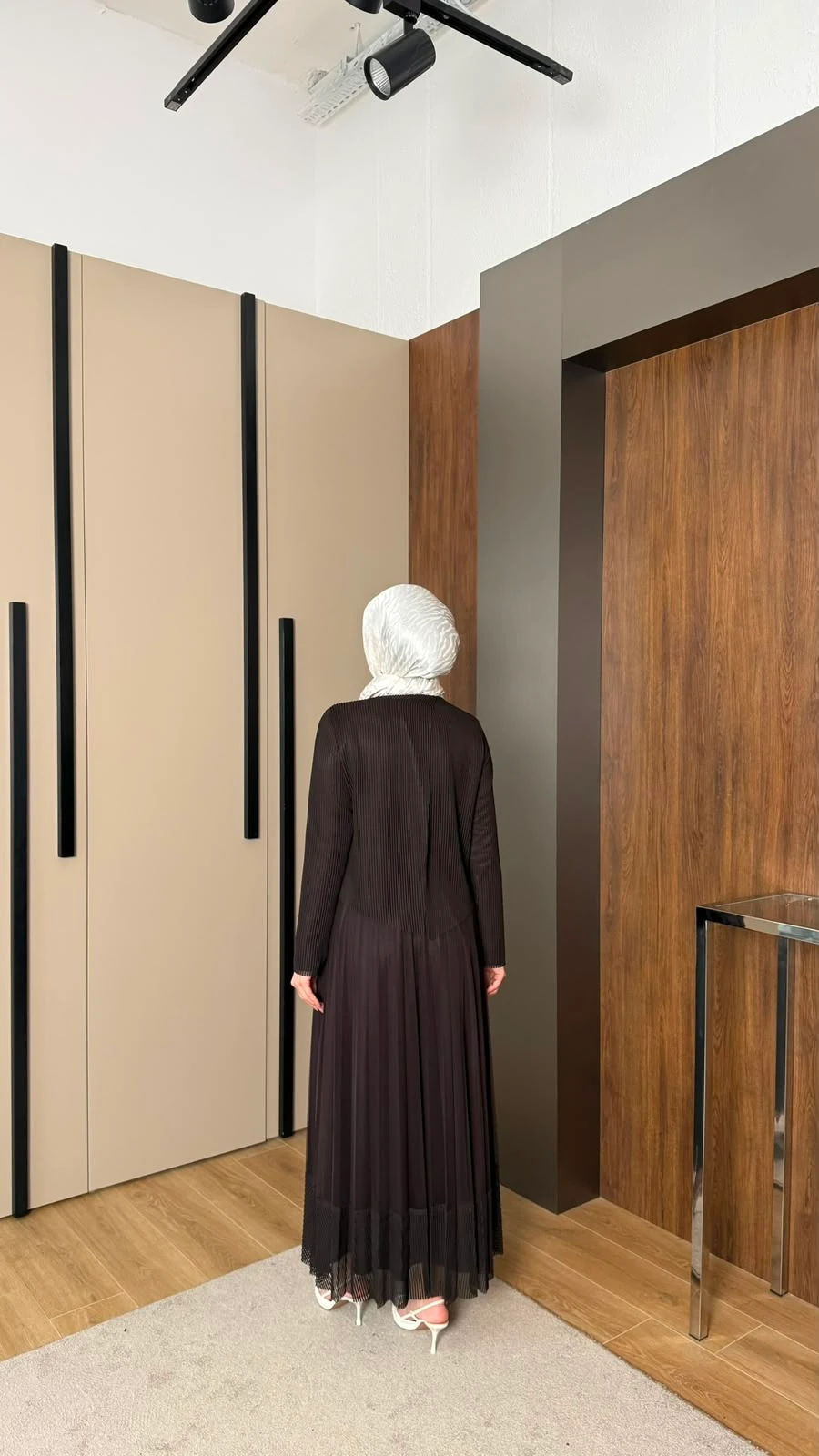 Adelina File Detaylı Elbise