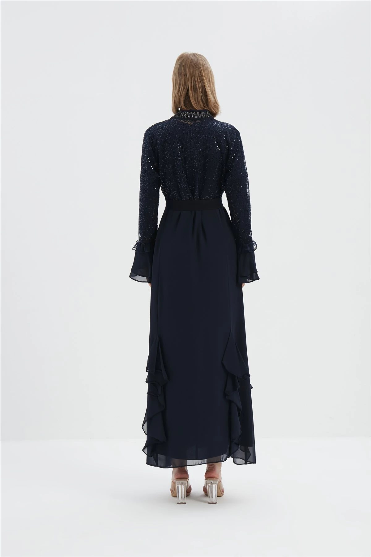 Willow Julia Fırfırlı Abaya