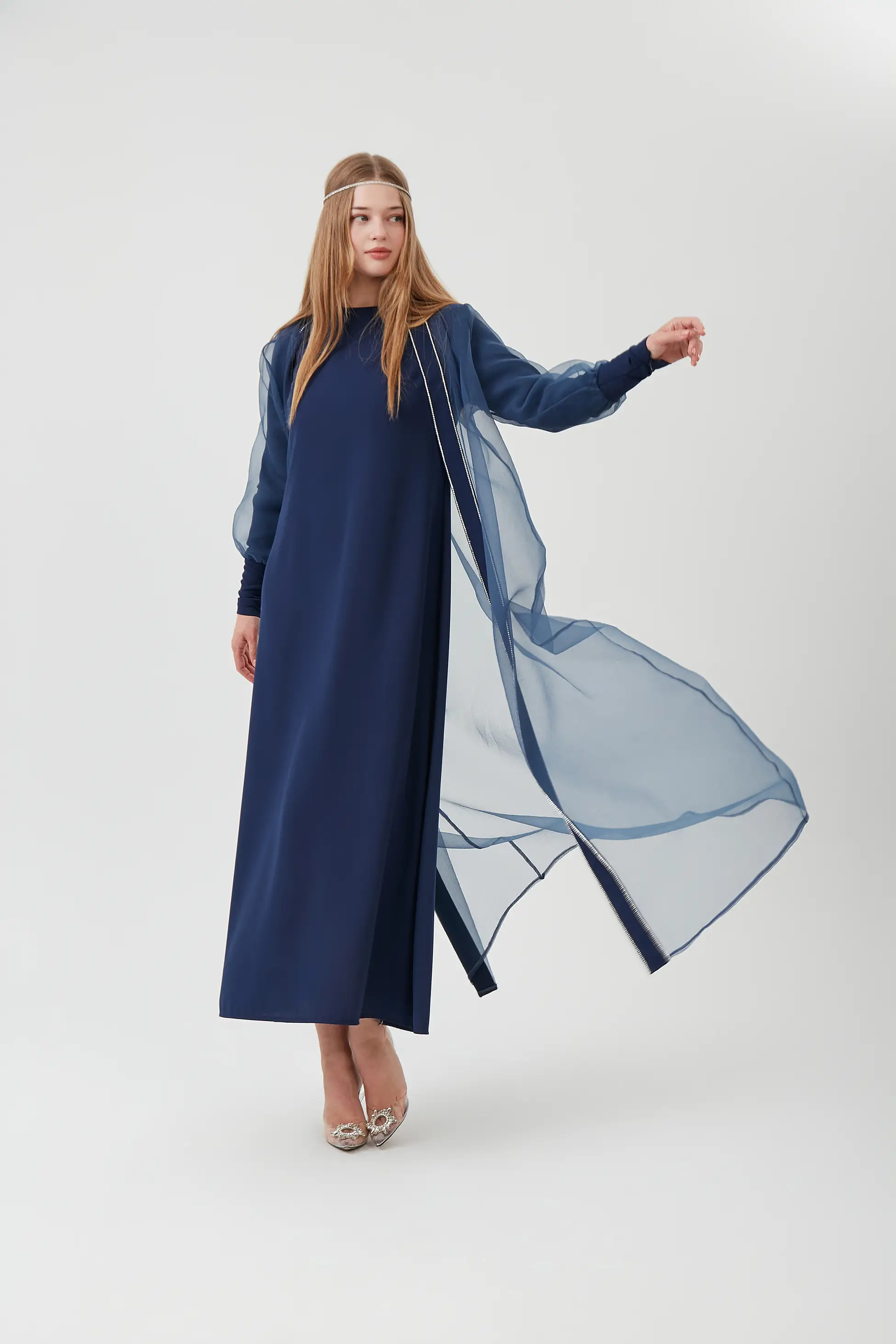 PATI TAŞLI ABAYA MODEL