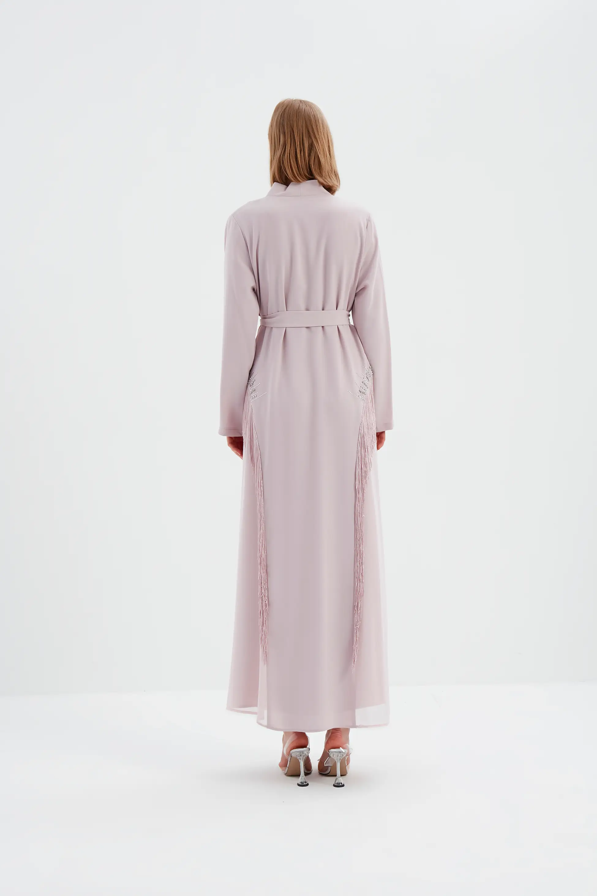 Sera Taş Detaylı Abaya