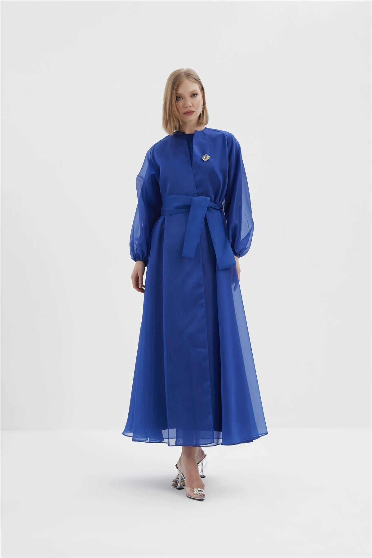 Aimee Broş Detaylı Abaya