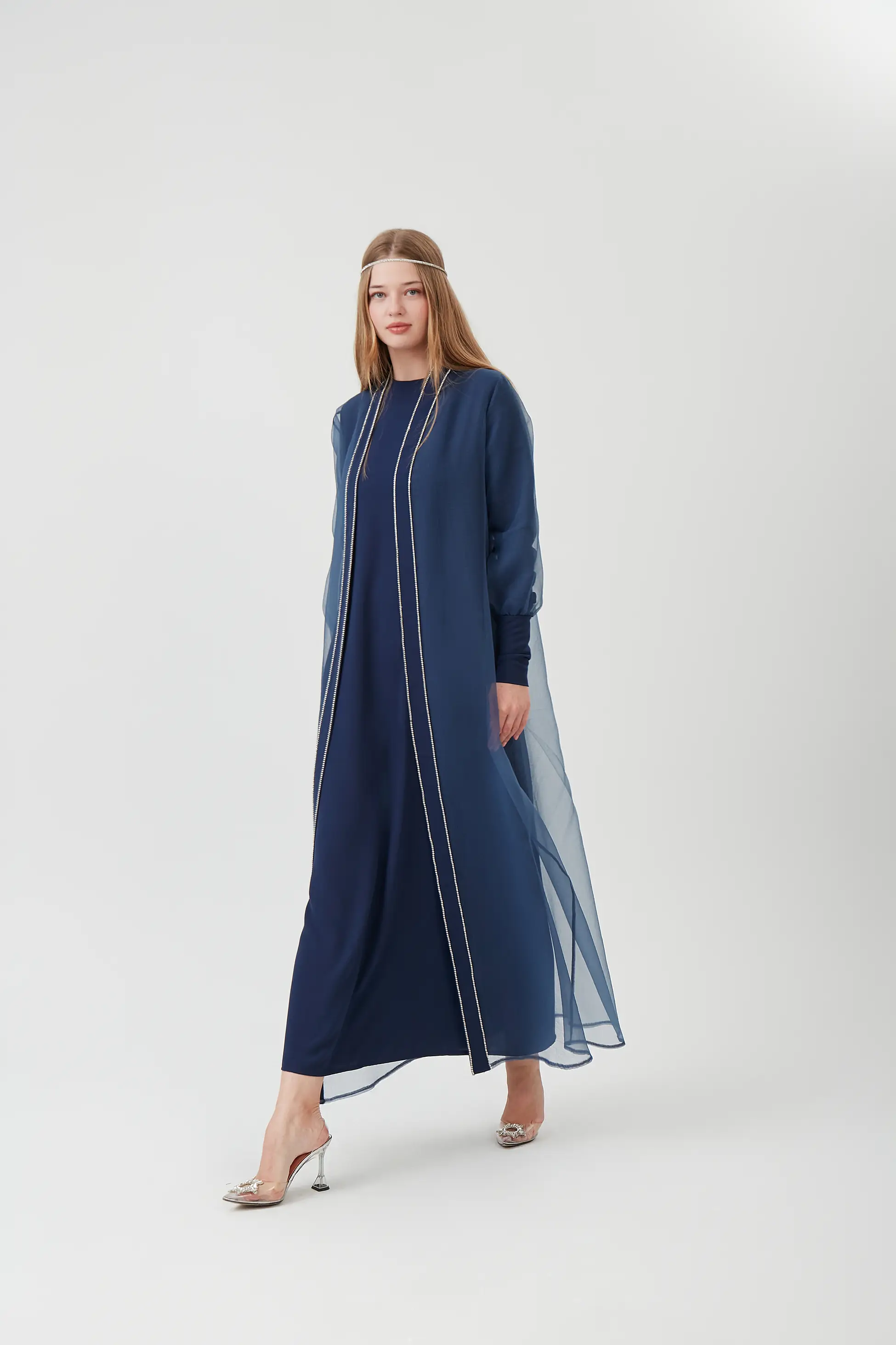 PATI TAŞLI ABAYA MODEL