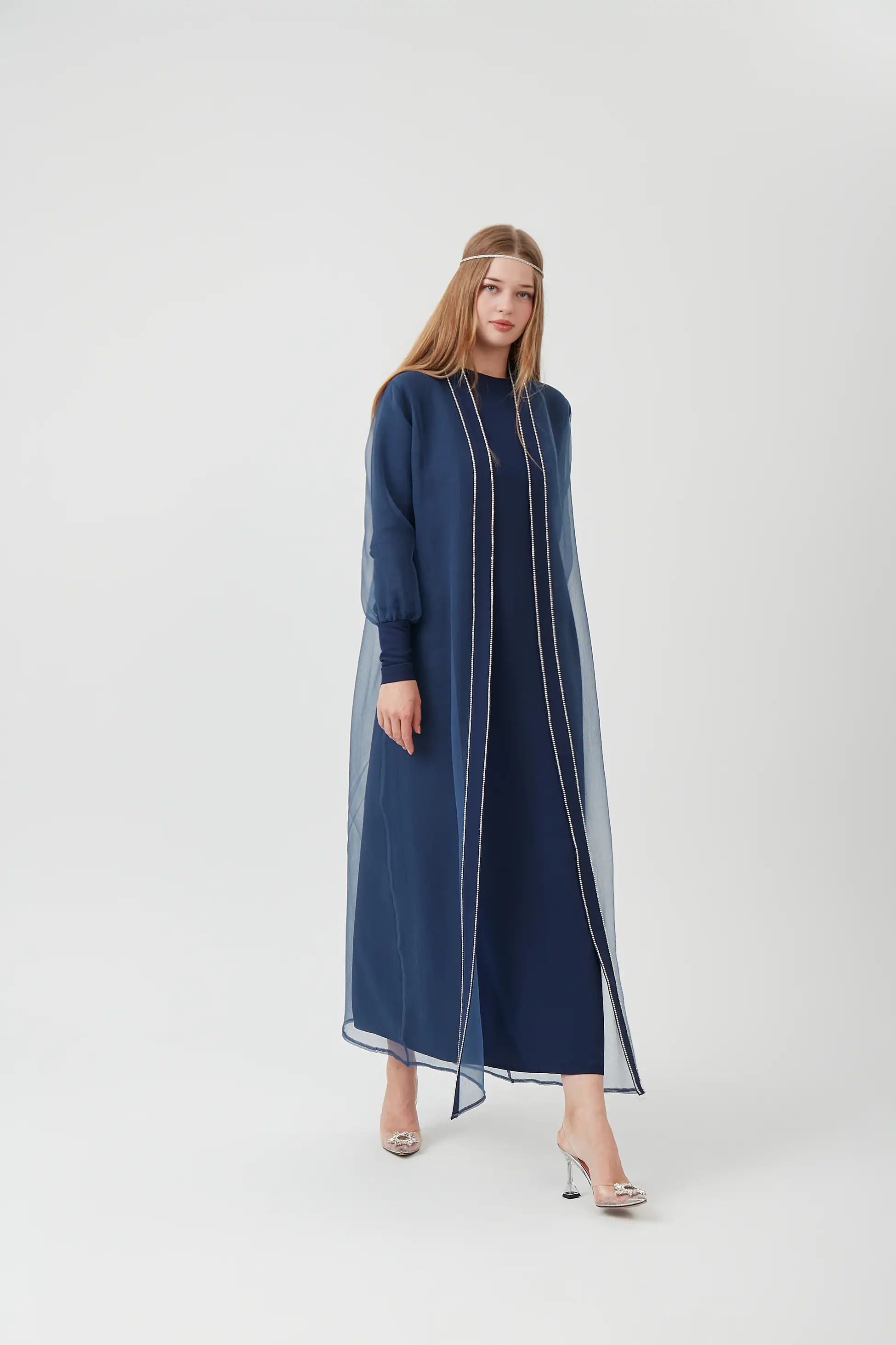 PATI TAŞLI ABAYA MODEL