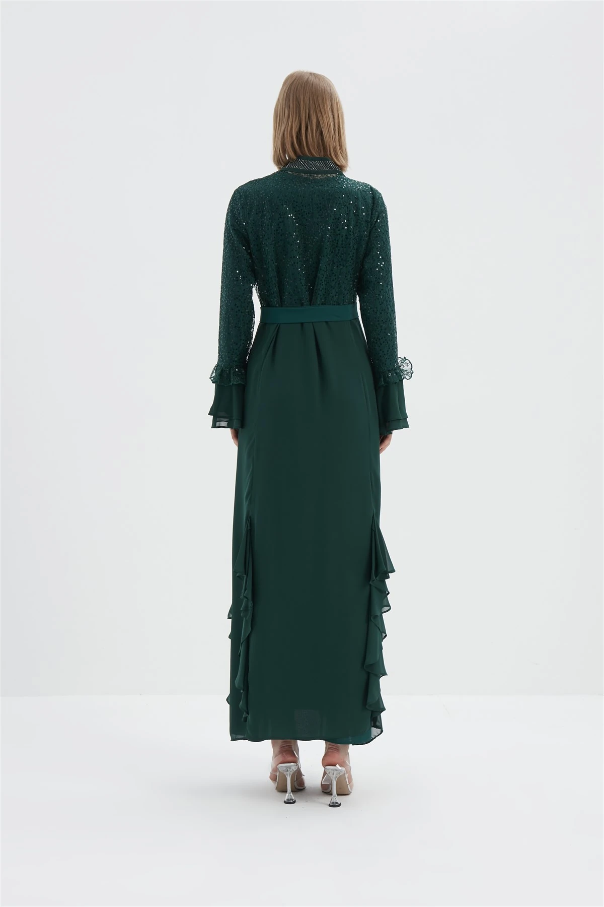 Willow Julia Fırfırlı Abaya
