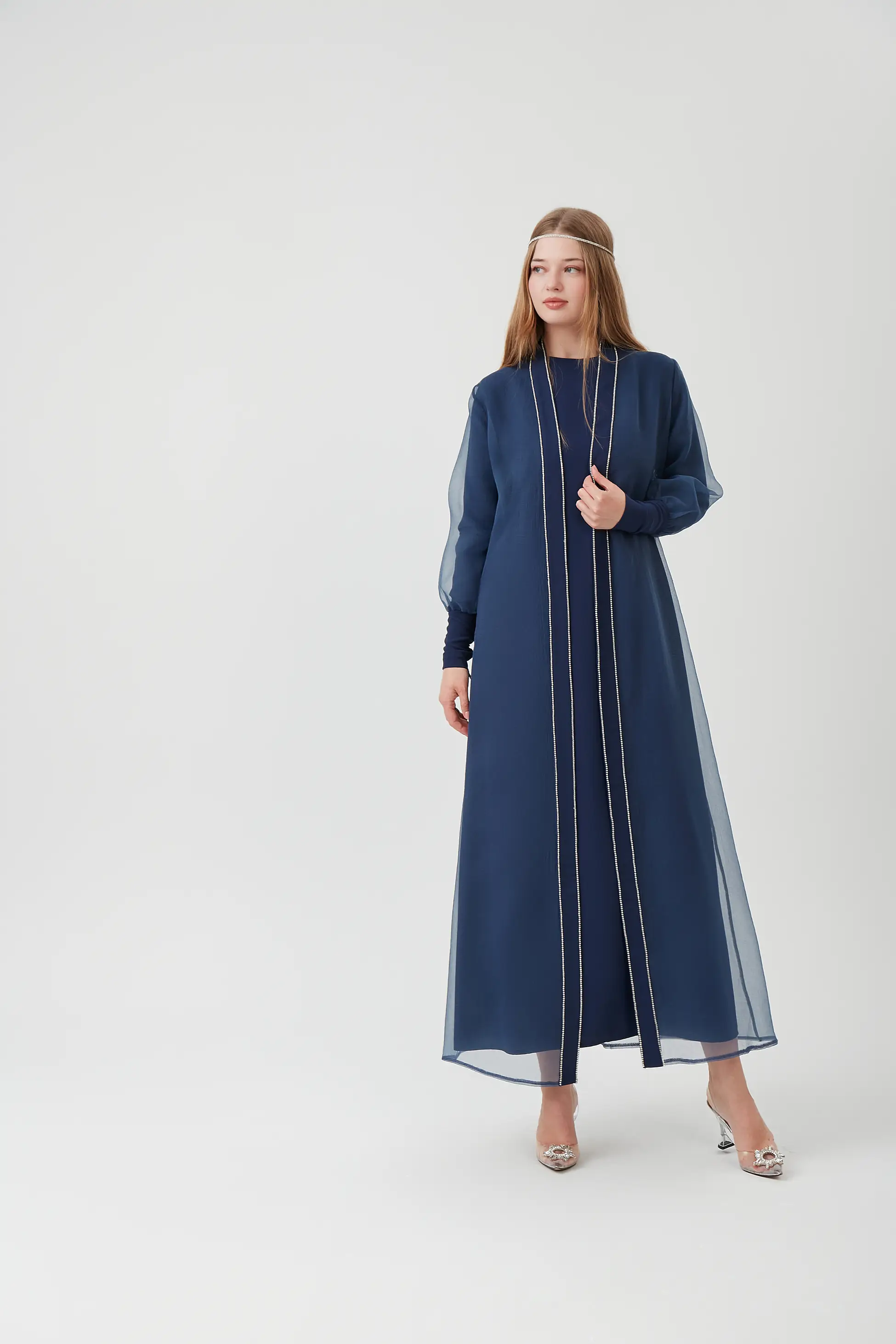 PATI TAŞLI ABAYA MODEL
